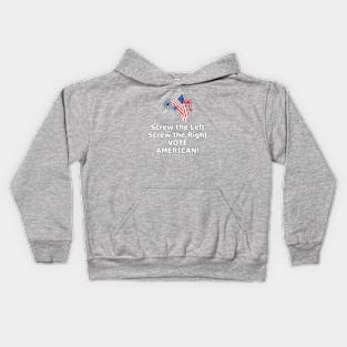 Vote American Kids Hoodie